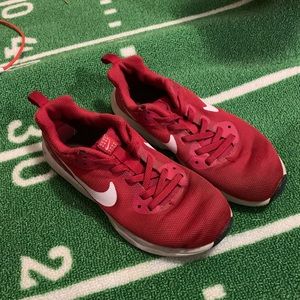 Nike red sneakers